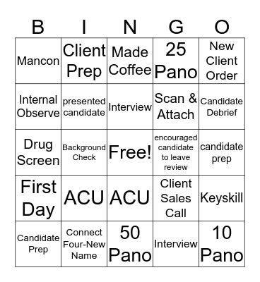 Halloween Bingo  Bingo Card