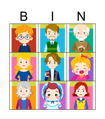 The Family Bingo Card