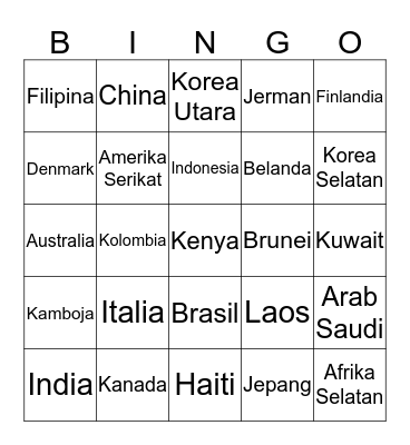 ENAJOOEUN95 Bingo Card