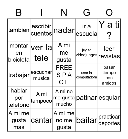 Chapter Review <3 Bingo Card