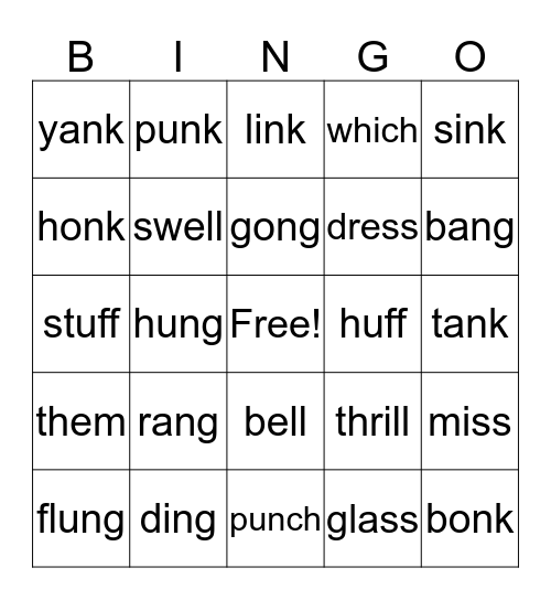 Bingo 2 Bingo Card