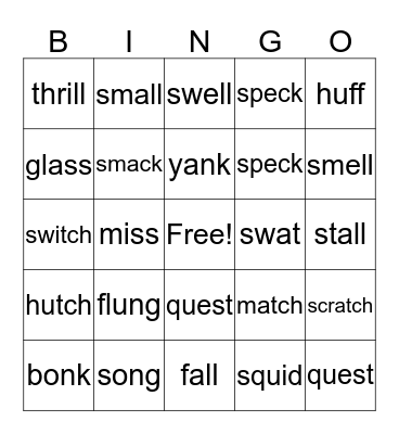 Bingo 3 Bingo Card