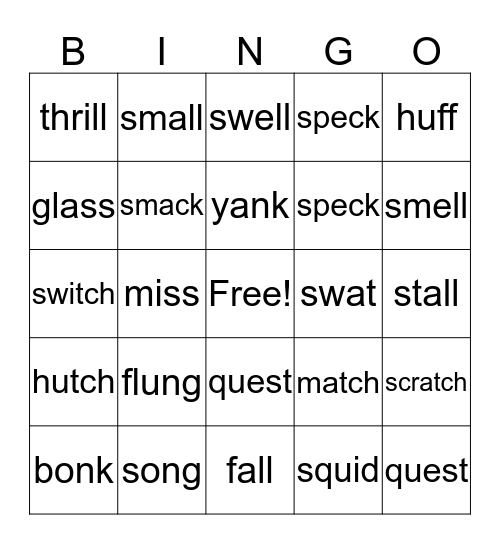 Bingo 3 Bingo Card