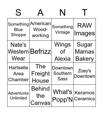 Chamber Members Wish You a Merry Christmas! Bingo Card