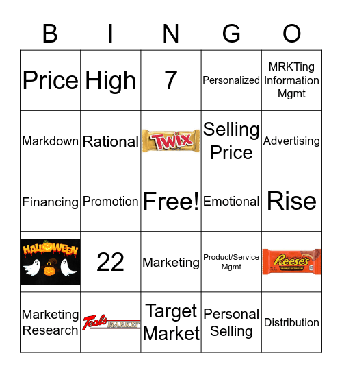Ch. 10 Intro to Business Review Bingo Card