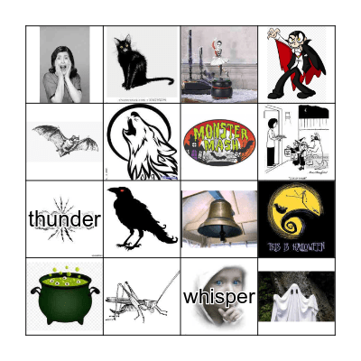 Halloween Bingo Card