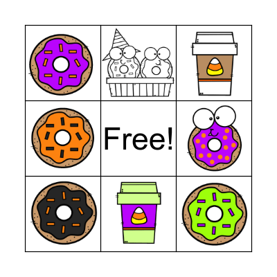 Halloween Bingo Card