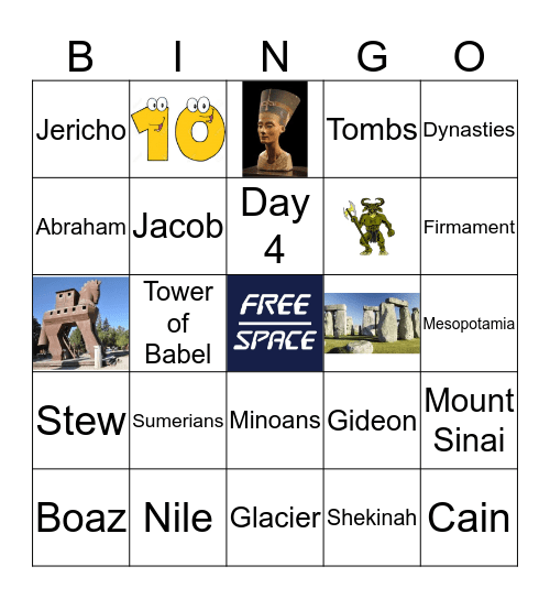 Quarter 1 Review Bingo Card