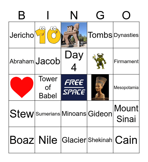Quarter 1 Review Bingo Card