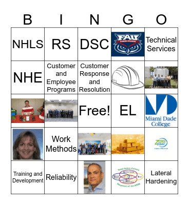 DSC Bingo Card