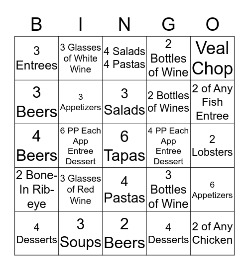 CC Nightly Bingo Challenge   Bingo Card