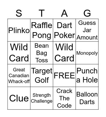 CASEY AND BRENDAN'S BINGO Card