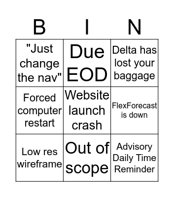 Super Scary EC Bingo Card