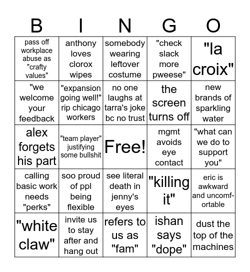 lol why am i even here wtf bingo Card