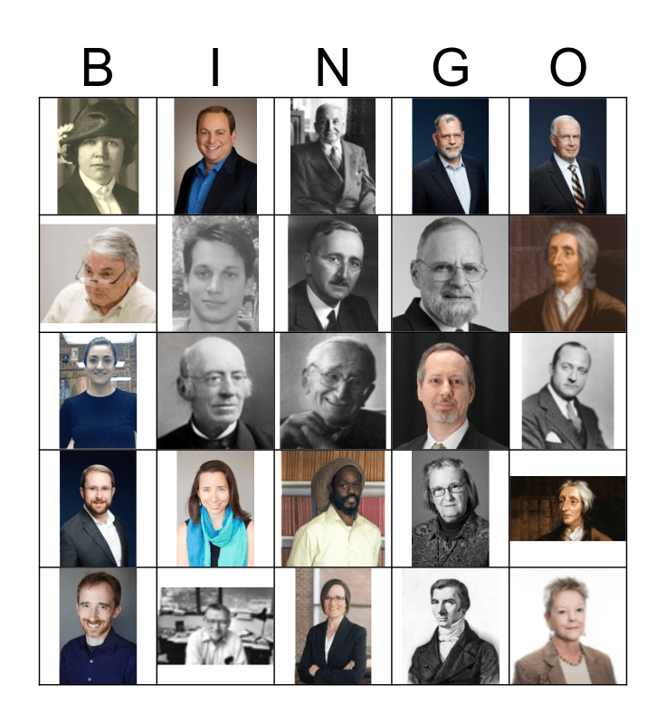 KAP Scavenger Hunt Bingo Card