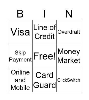 Referrals Bingo Card