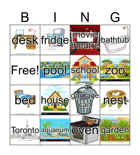 Where BINGO Card