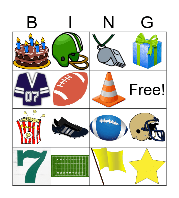 Michael's Birthday Bingo Card