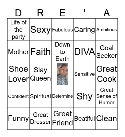 Drea's Bingo Card