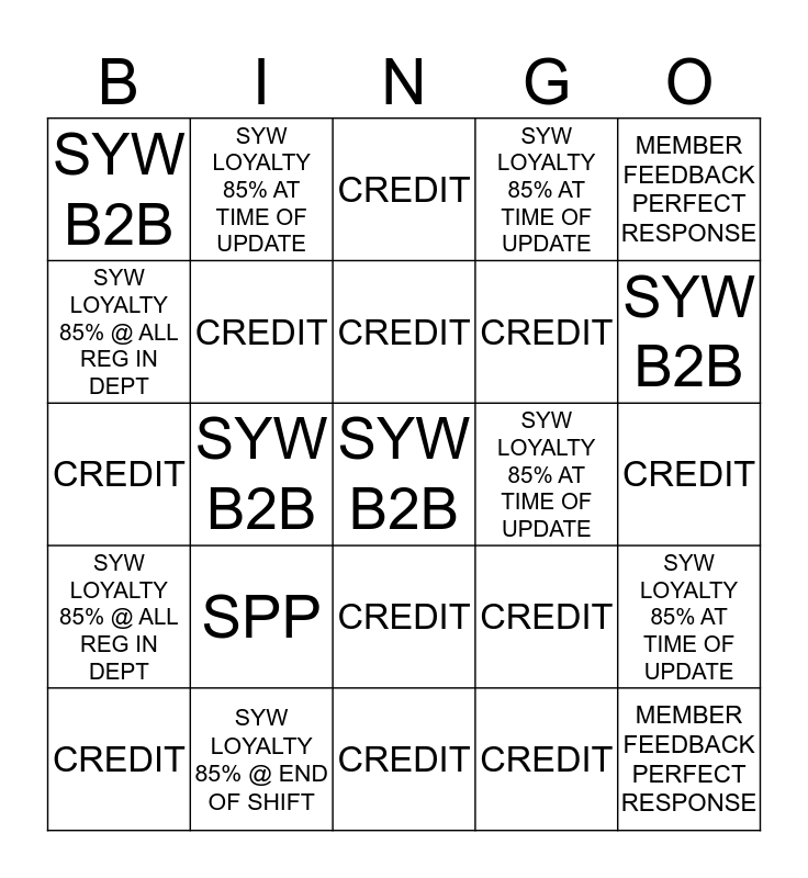 CAC 4/19 Bingo Card