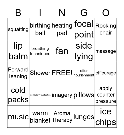 HERO BINGO Card