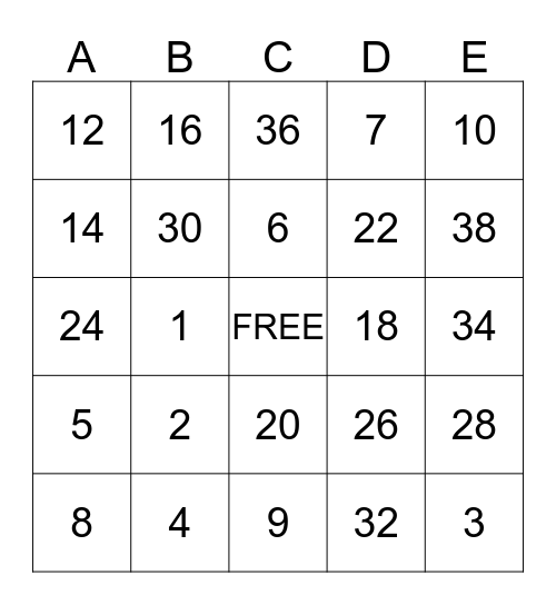 JAH JAH'S MOM WINS Bingo Card