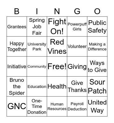 Good Neighbors Campaign Bingo Card