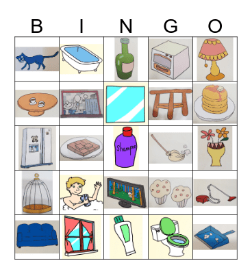 House Review Bingo Card