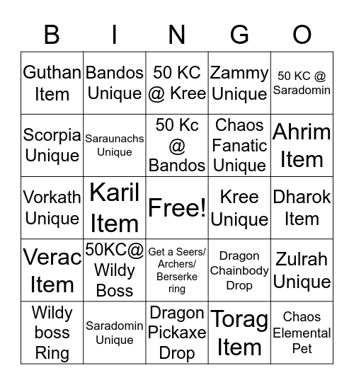 Flipping 07 PVM BINGO Card