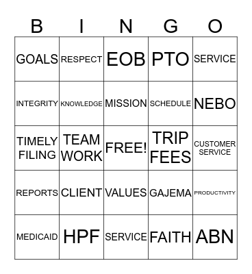 LAB WEEK 2014 Bingo Card