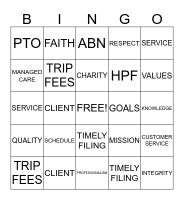 LAB WEEK 2014 Bingo Card