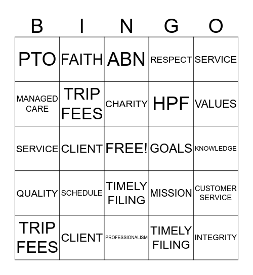 LAB WEEK 2014 Bingo Card