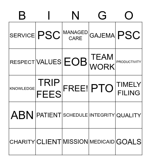 LAB WEEK 2014 Bingo Card