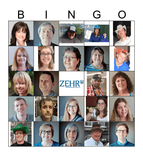 ZEHR BINGO!!! Bingo Card
