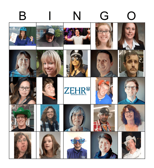ZEHR BINGO!!! Bingo Card