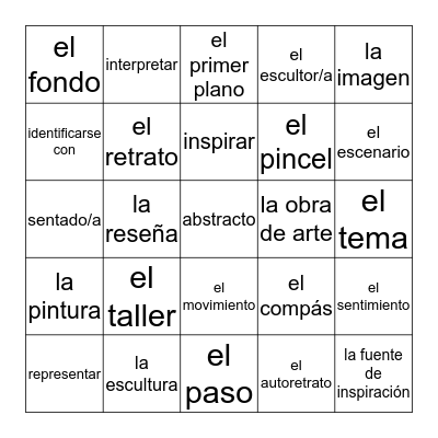 Esp 4 Capt 2 Autentico 3 Bingo Card