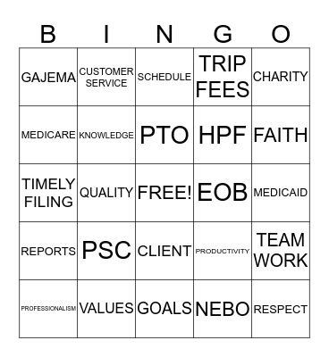 LAB WEEK 2014 Bingo Card