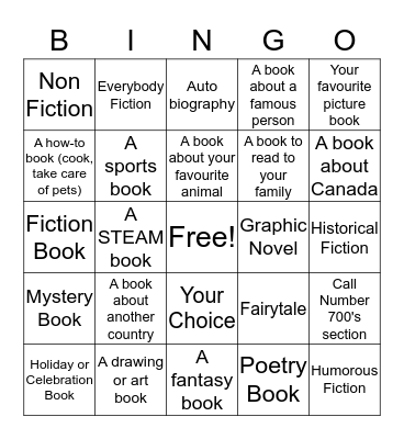 Lynn Fripps Book Bingo  Bingo Card