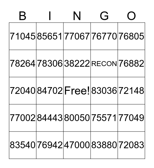 RAD GIRL BINGO! Bingo Card