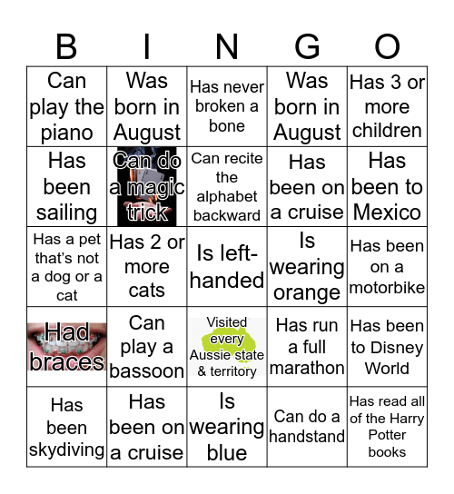 Novem-bingo! Bingo Card