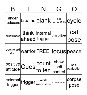 ART Bingo Card