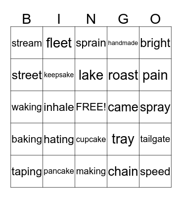 PFR- blue book # Bingo Card