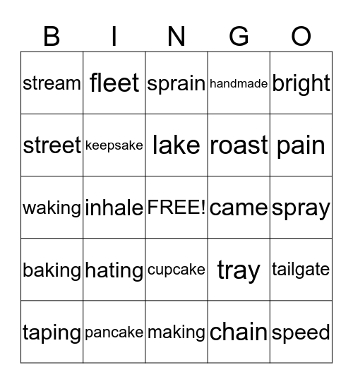 PFR- blue book # Bingo Card