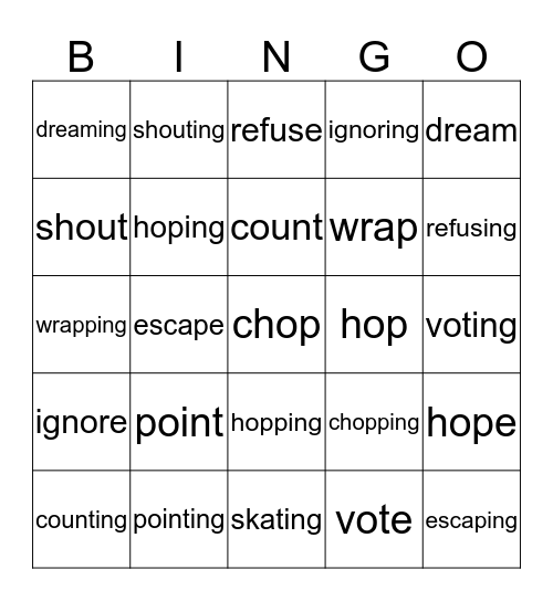 Red 86 Bingo Card