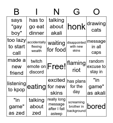 estella's day Bingo Card
