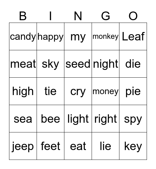 Unit 5-6 Bingo Card