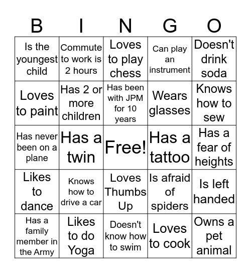 LENDING SOLUTIONS BINGO  Bingo Card