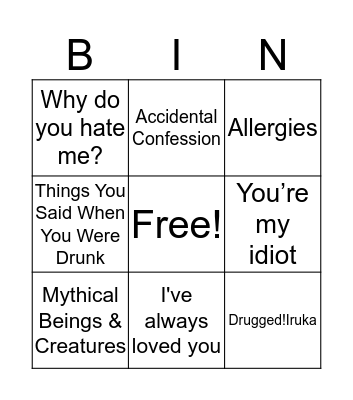 KakaIru Mini Bingo Card