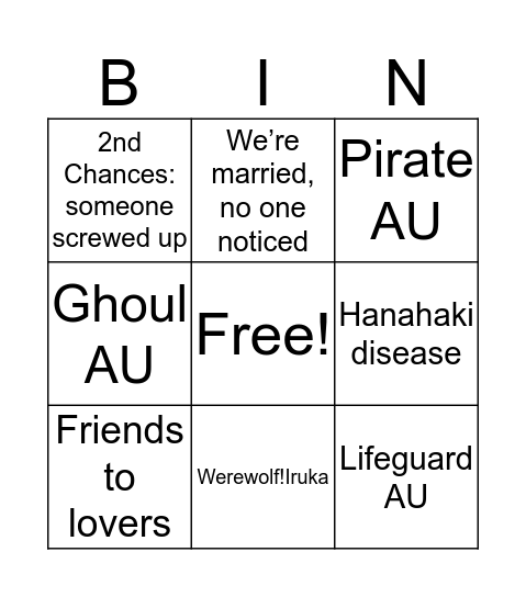 KakaIru Mini Bingo Card