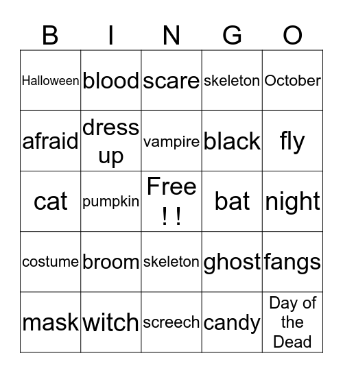 WWWOooooooOOOooOooOooooOOOO! Bingo Card